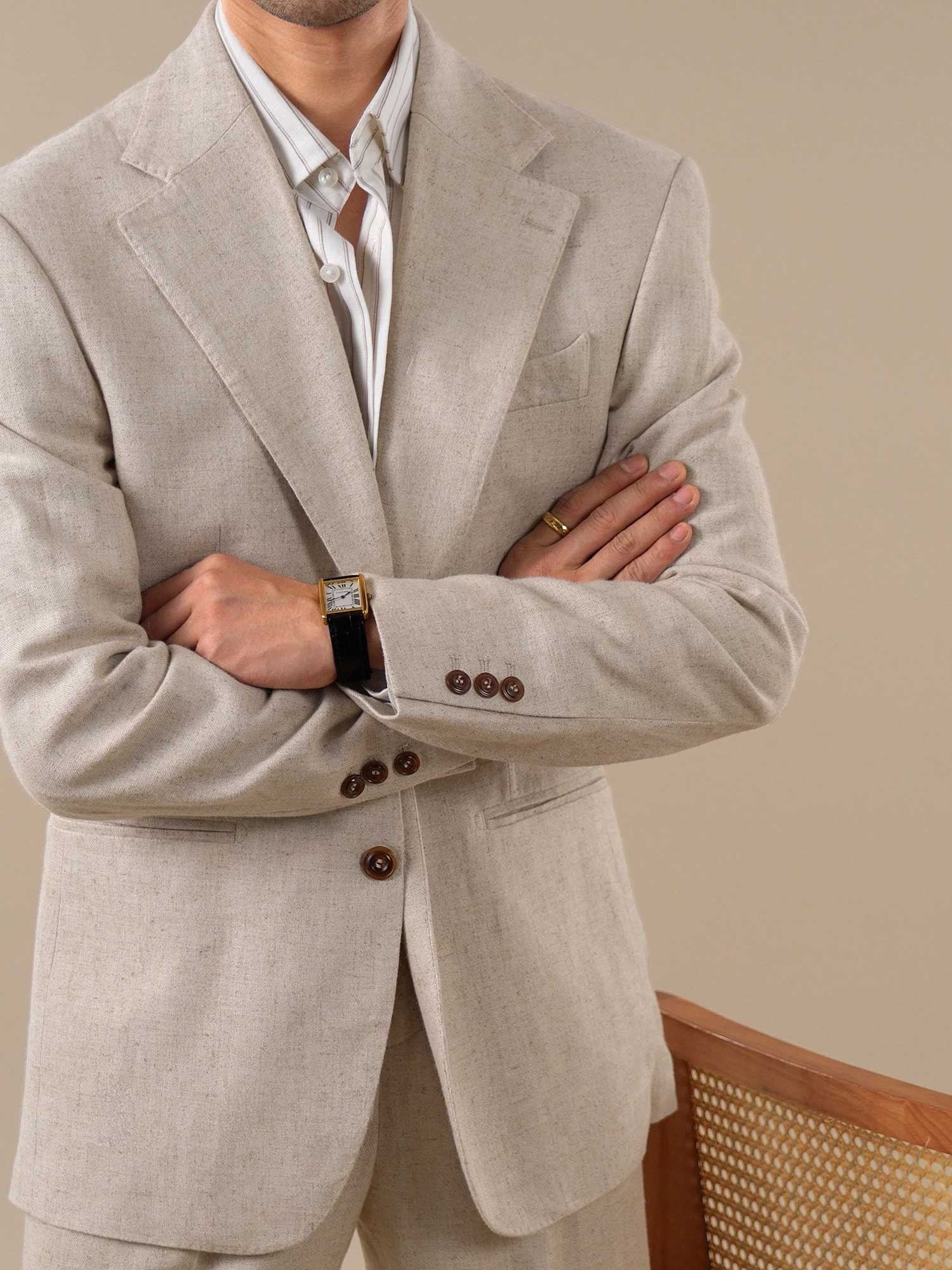 Men’s Italian Linen-Lined Blazer BRABION