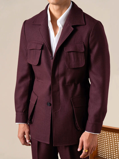 Men's Italian-Style Hunting Retro Jacket