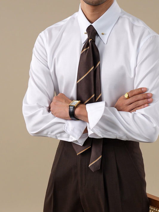Milano Pinhole Collar Business Shirt