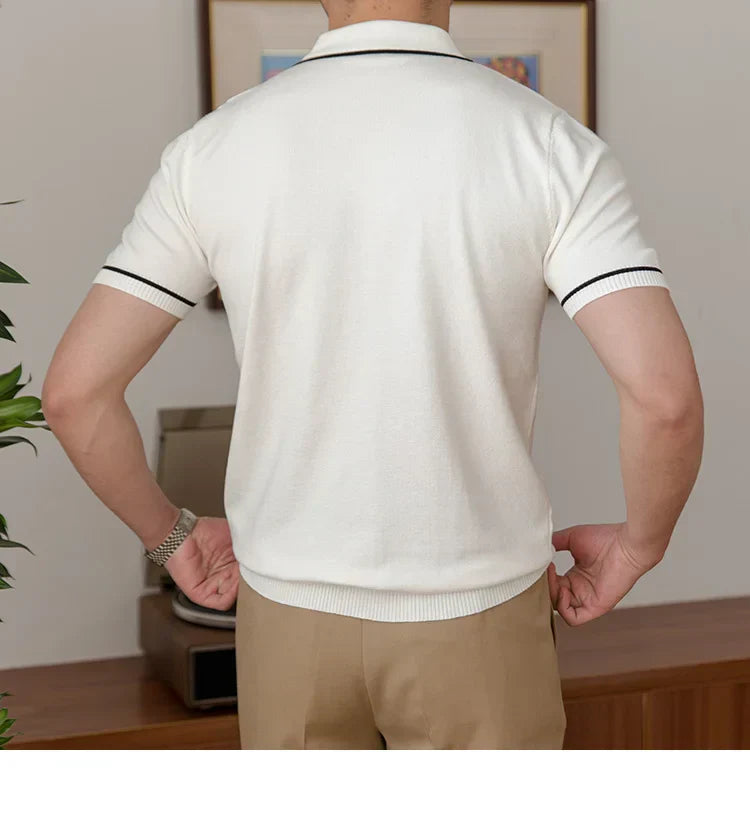 Men's Tricot Polo Shirt