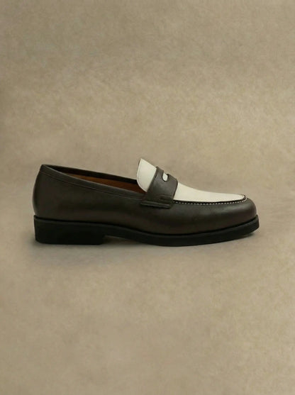 Two-Tone Penny Loafer