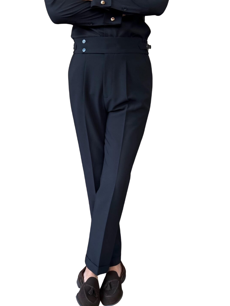 Sidetab Elastic Trousers