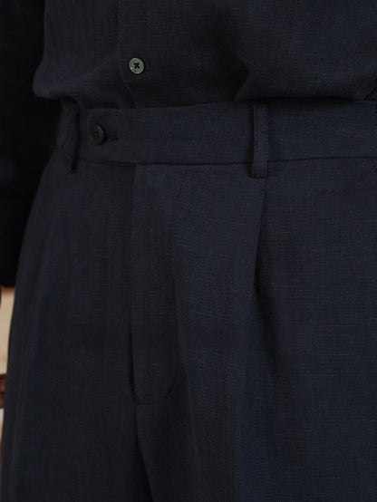 High Waisted Linen Pants