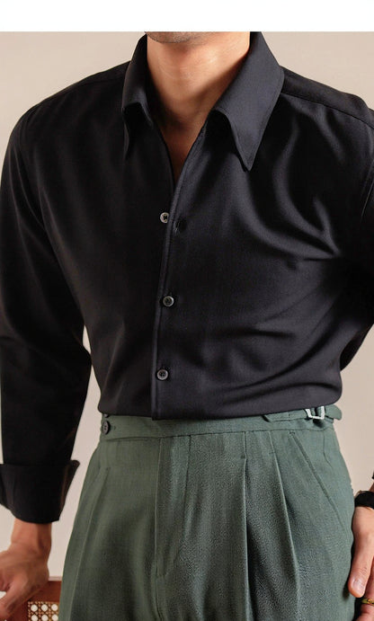 Men's Long-Sleeve Wrinkle-Resistant Shirt