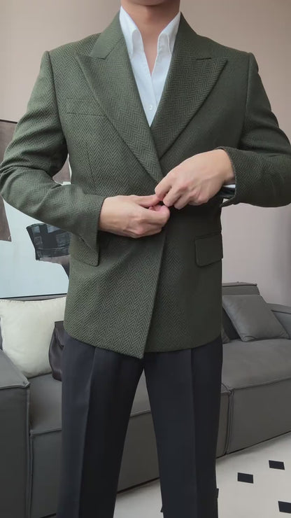 Men’s Cotswolds Herringbone Blazer