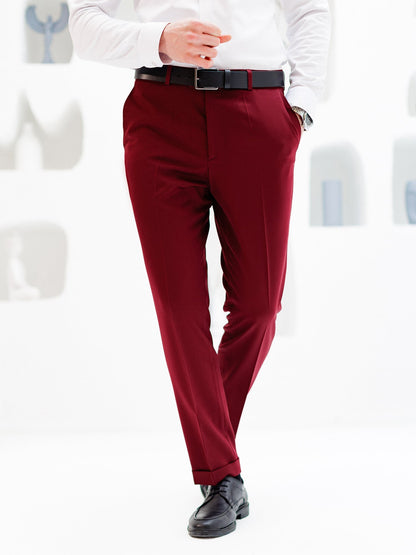 Bordeaux Slim-Fit Suit 3-Piece VIOSSI