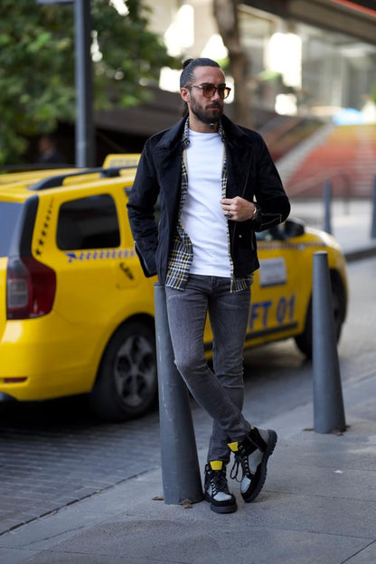 Empire Black Suede Bomber Jacket: The Ultimate Blend of Style and Comfort