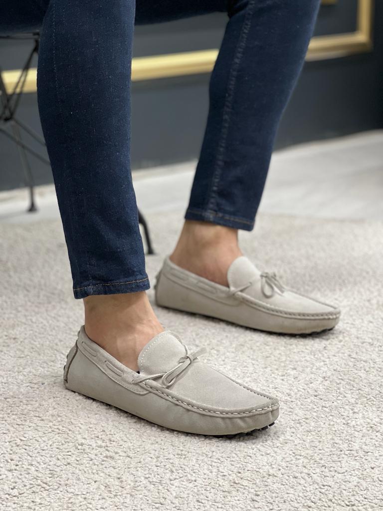 Lawson Beige Suede Loafers - Stylish Comfort for Every Occasion