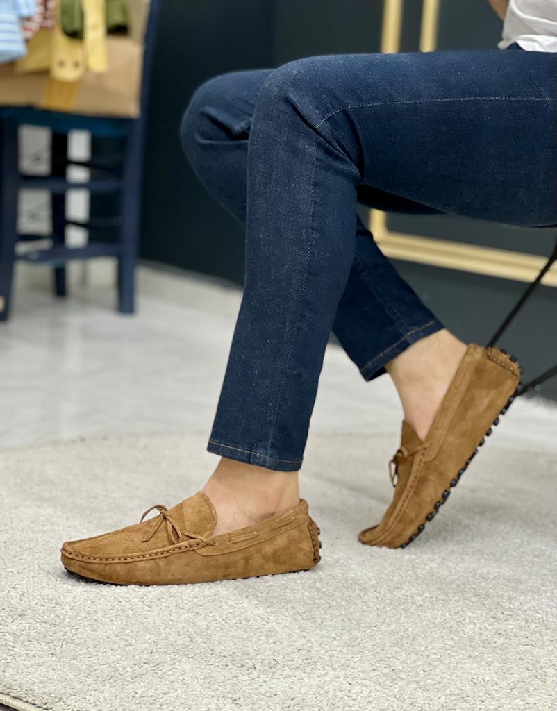 Lawson Brown Suede Loafers - Elegant Comfort for Every Occasion