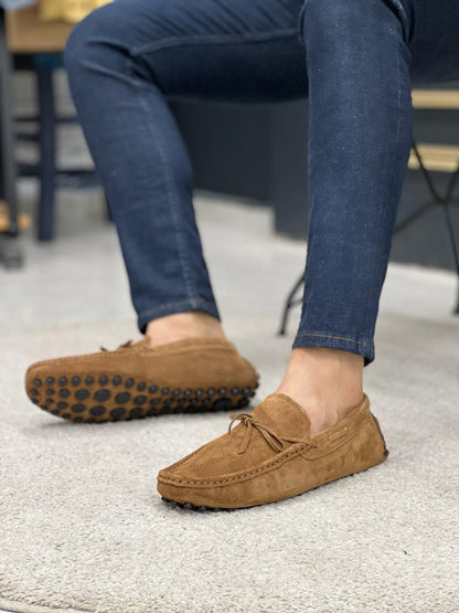 Lawson Brown Suede Loafers - Elegant Comfort for Every Occasion