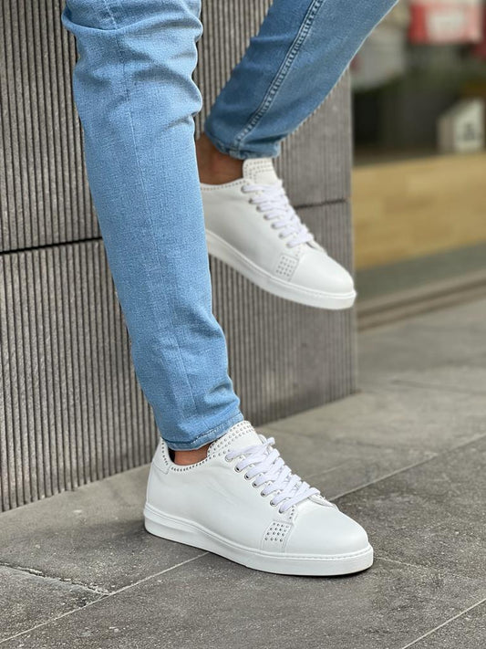 Lawson White Grace Mid-Top Sneakers: Elevate Your Style