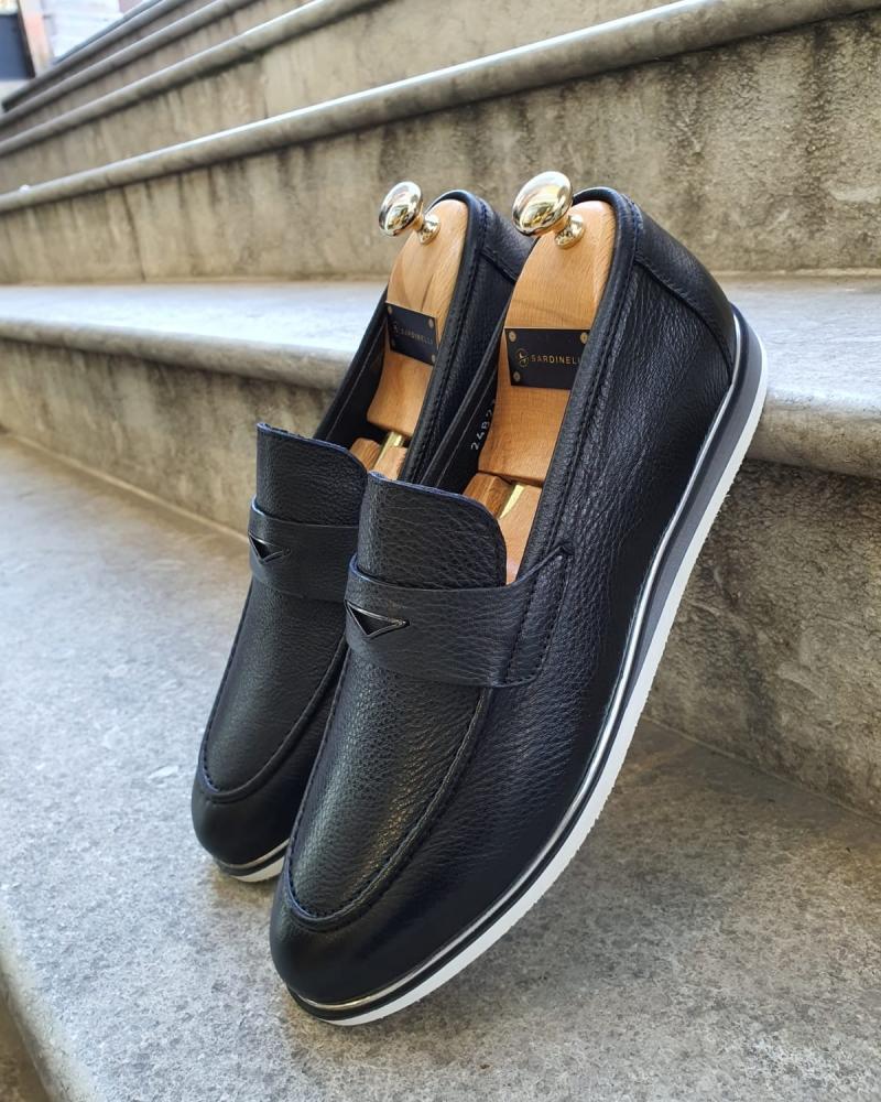 Bellingham Black Buckle Loafer - Classic Elegance and Comfort