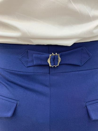 Sax Buckled Canvas Trousers for All Occasions