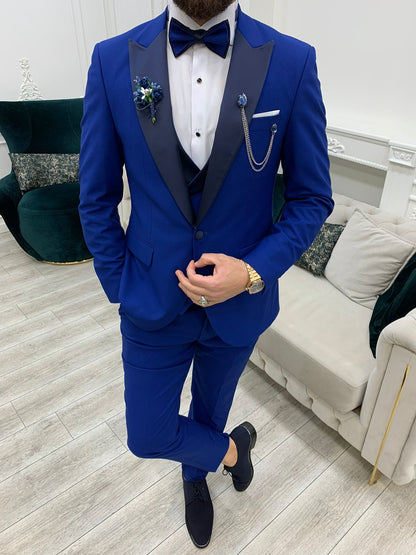 Perris Sax Slim Fit Tuxedo