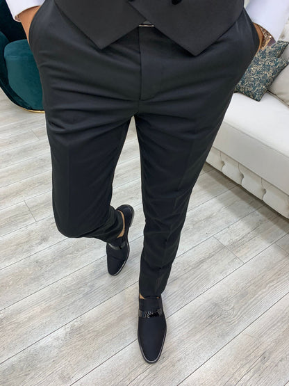 Bethesda Black Shawl Lapel Tuxedo: Timeless Elegance for Formal Occasions