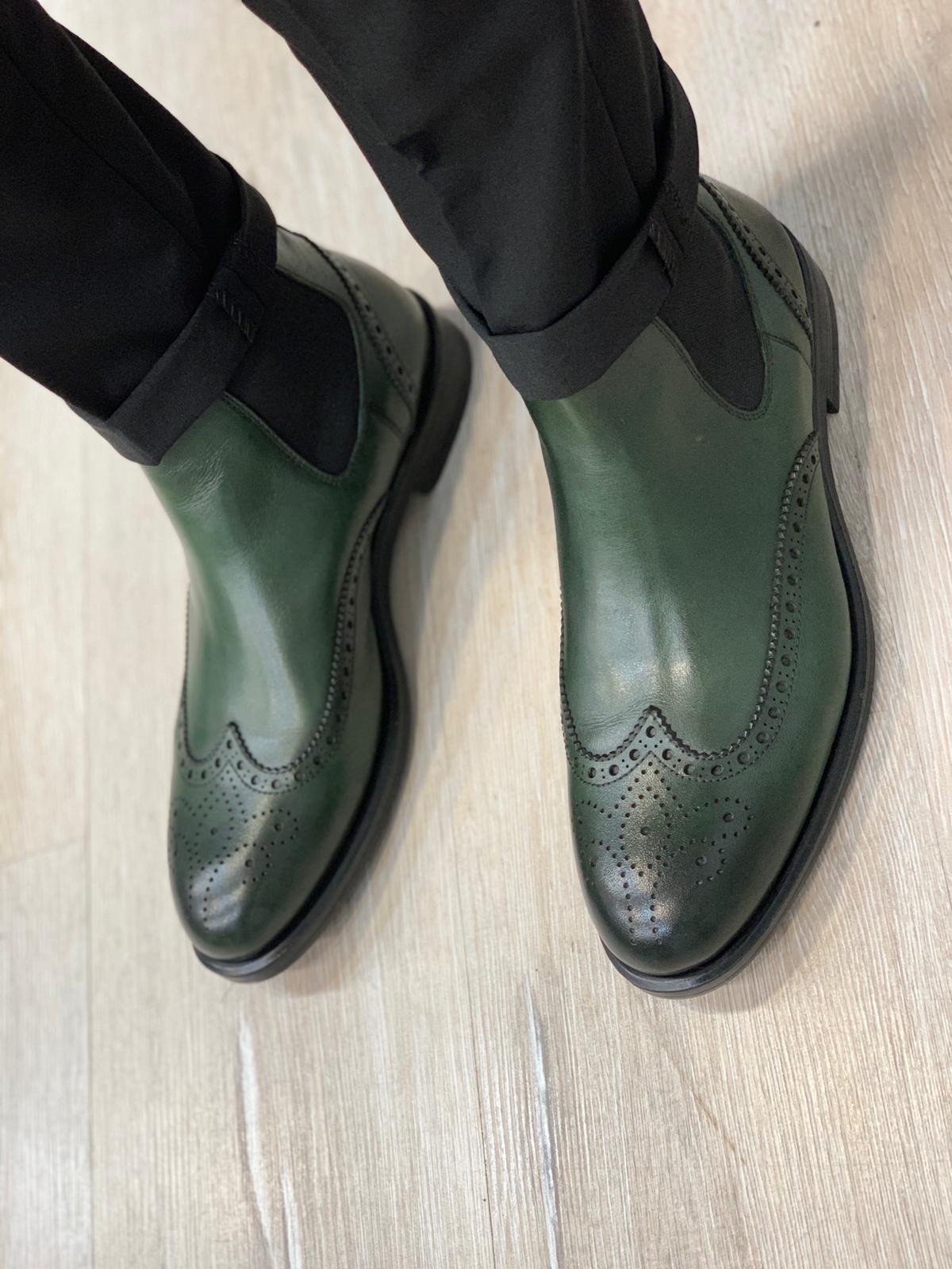 Napoli Leather Boots - Elegant Versatility for Every Occasion