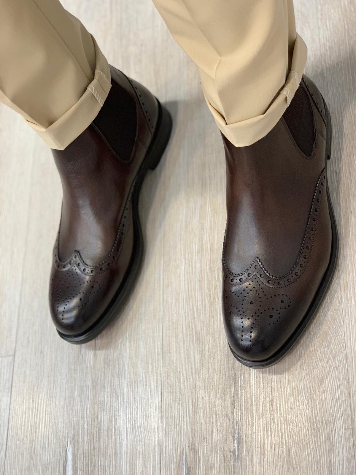 Napoli Leather Boots - Elegant Versatility for Every Occasion