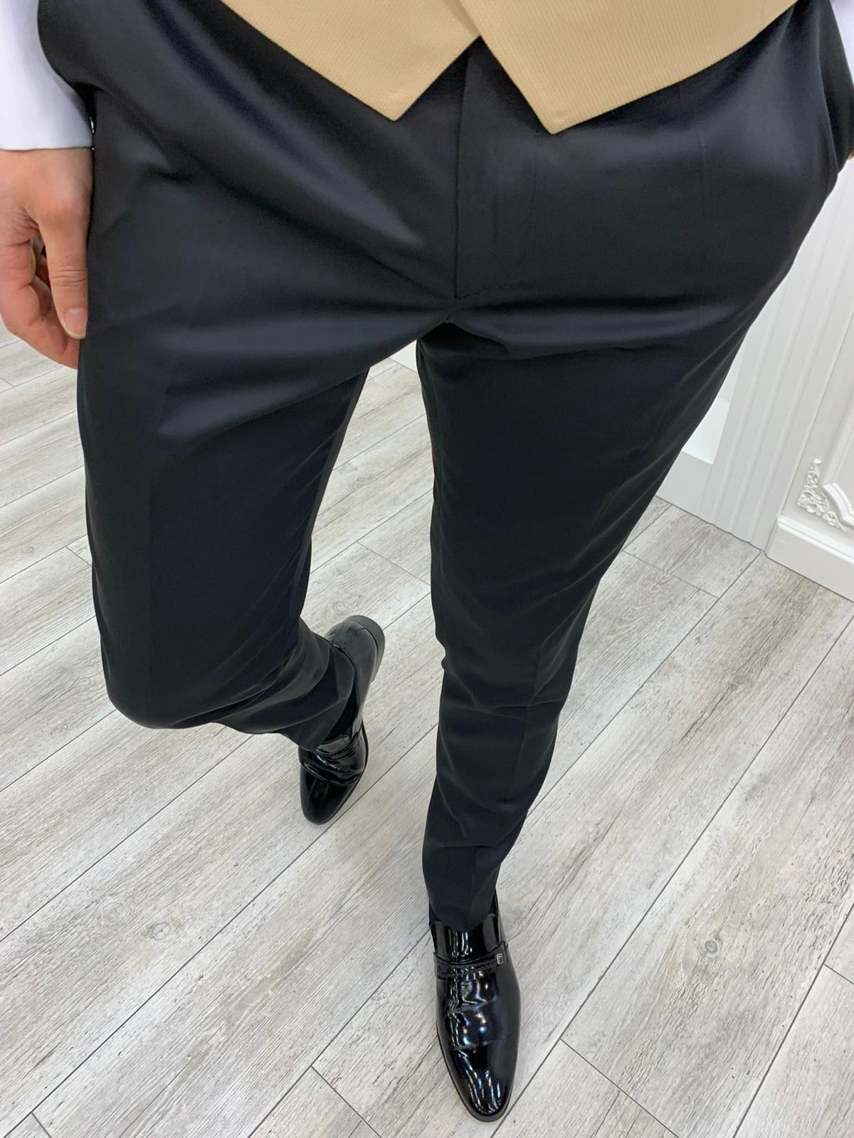 Napoli Gold Slim Fit Shawl Lapel Tuxedo - Elevate Your Formal Look