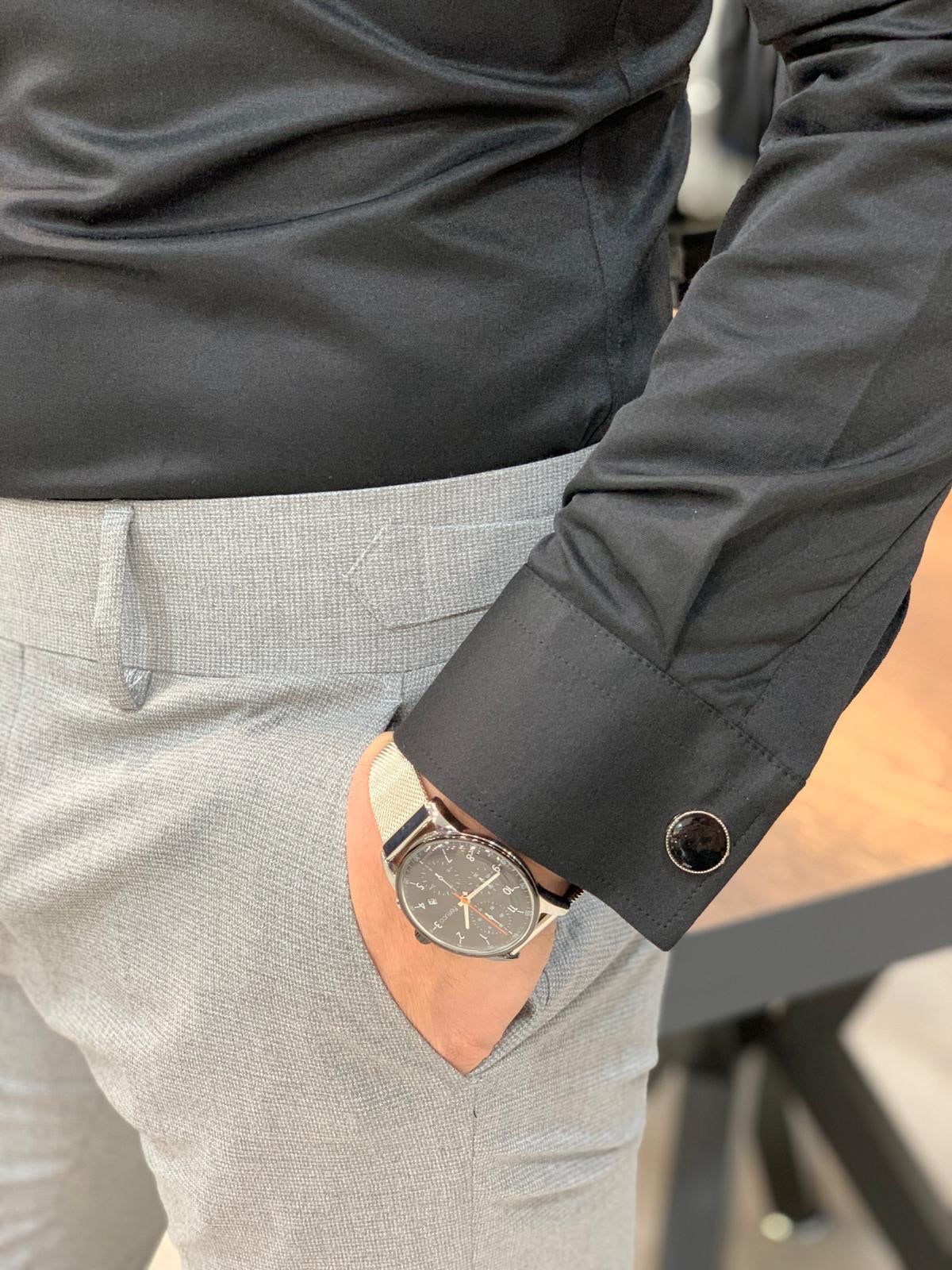 Jake Black Slim Fit Shirt for All Occasions