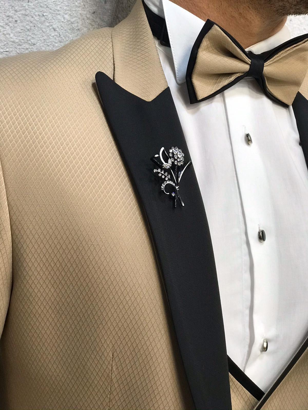 Royal Gold Slim Fit Tuxedo