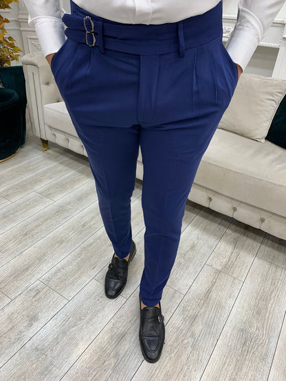 Sax Buckled Canvas Trousers for All Occasions