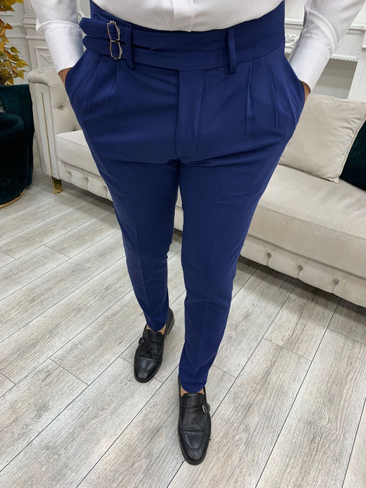 Sax Buckled Canvas Trousers for All Occasions