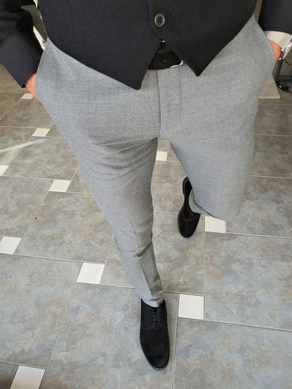 Henderson Gray Slim Fit Pants