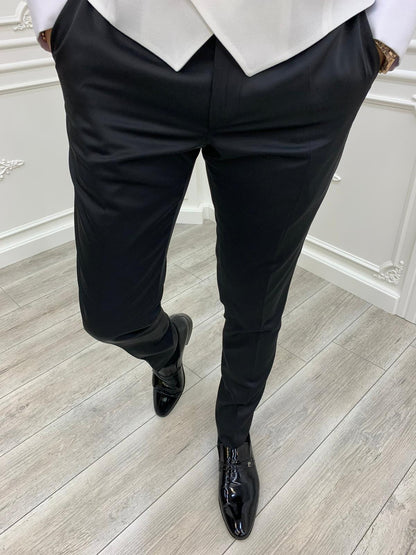 Napoli White Slim Fit Shawl Lapel Tuxedo