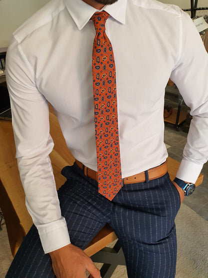 Henderson Navy Blue Pinstripe Double Breasted Suit