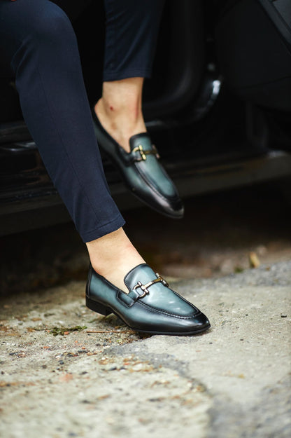 Louis Black Special Edition Neolite Buckle Loafer – Ultimate Elegance for Every Occasion