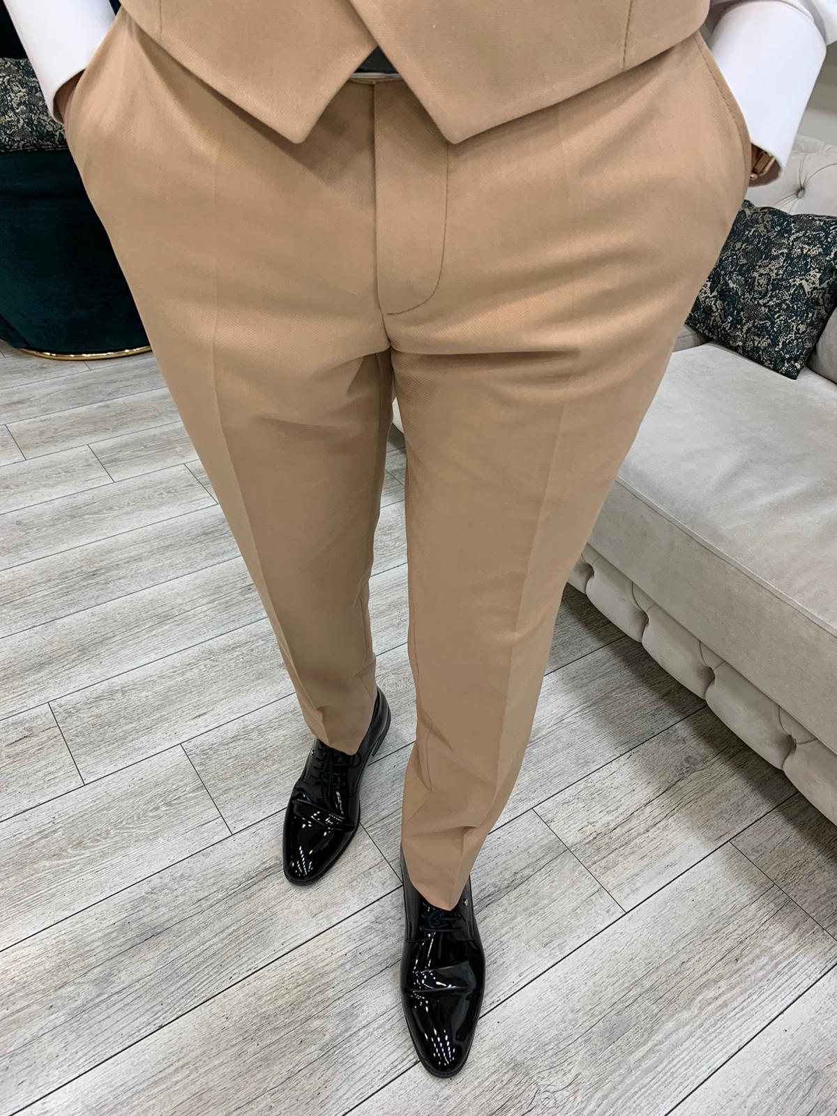 Eden Gold Slim Fit Velvet Shawl Lapel Tuxedo