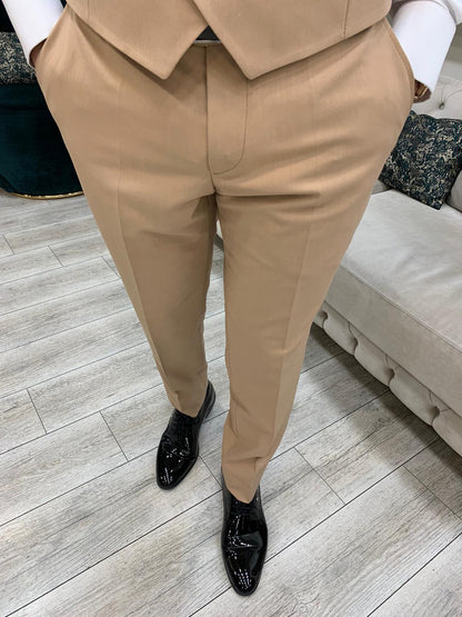 Eden Gold Slim Fit Velvet Shawl Lapel Tuxedo