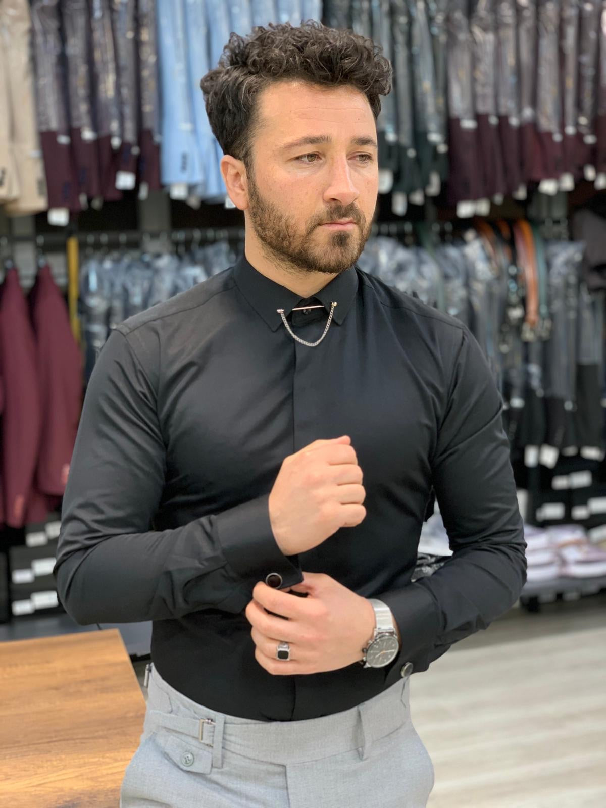 Jake Black Slim Fit Shirt for All Occasions