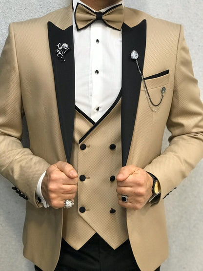 Royal Gold Slim Fit Tuxedo