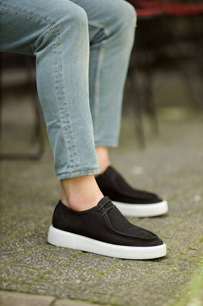 Vince Eva Sole Lace Detail Casual Black Sneakers